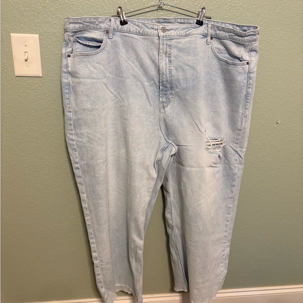 Old Navy Light Blue Boyfriend Jeans